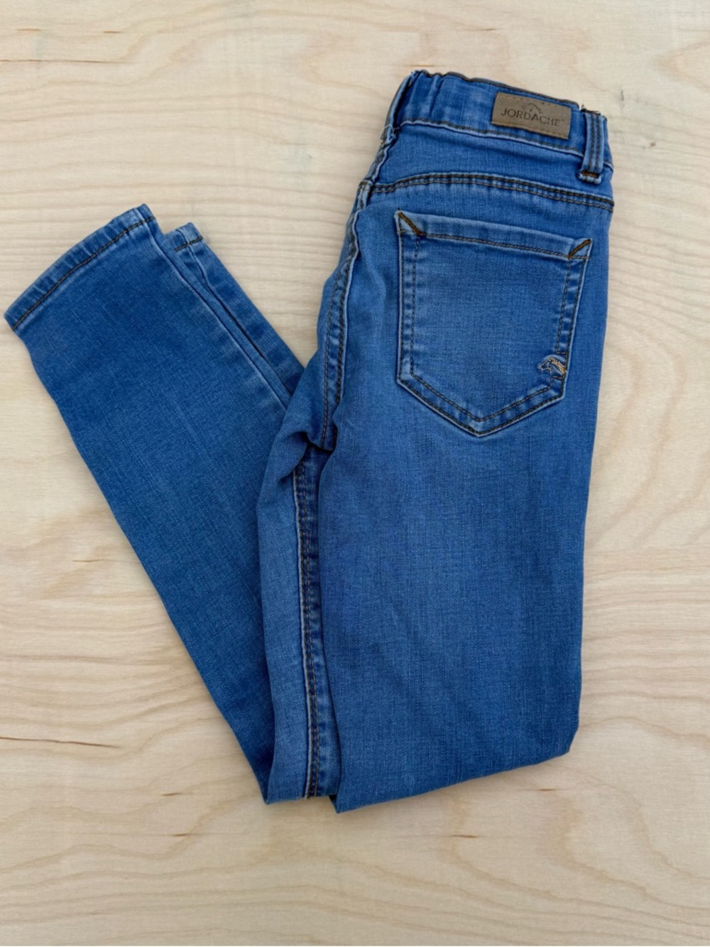 Jordache Super Skinny Kids Blue Jeans size 7 Slim